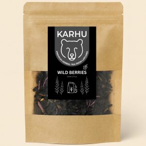 KARHU – Tumma yrttitee pohjoisen luonnosta (30 g)