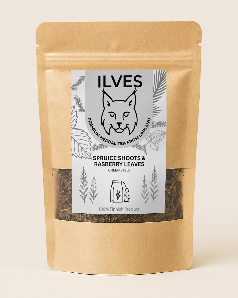 ILVES – Vihreä yrttitee pohjoisen luonnosta (30 g)